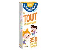 Les incollables - Tout le programme de la grande section - 5/6 ans: 350 question réponses pour réviser en 2 éventails- Cahier de vacances