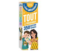 Les incollables - Tout le programme de la grande section - 5/6 ans: 350 question réponses pour réviser en 2 éventails