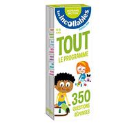 Les incollables - Tout le programme de la moyenne section - 4/5 ans: 350 questions réponses pour réviser en 2 éventails- Cahier de vacances