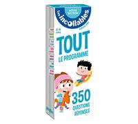 Les incollables - Tout le programme de la petite section - 3/4 ans: 350 questions réponses pour réviser en 2 éventails- Cahier de vacances