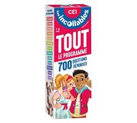 Les incollables - Tout le programme du CE1 - 7/8 ans 700 questions réponses pour réviser en 2 éventails - Play Bac Éditions - Play Bac Eds - Boîte ou accessoire - Scolaire / Universitaire