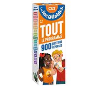 Les incollables - Tout le programme du CE2 - 8/9 ans: 900 questions réponses pour réviser en 2 éventails