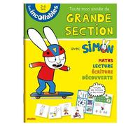 Les incollables - Toute mon année de Grande Section avec Simon - Collectif - Play Bac Eds - broché - Scolaire / Universitaire