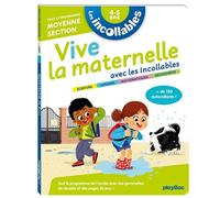 Les incollables - Vive la maternelle avec les incollables - Moyenne section - Fanny Massault - Play Bac Eds - cartonné - Scolaire / Universitaire