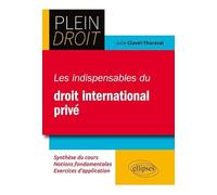 Les indispensables de droit international privé
