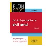 Les indispensables du droit pénal