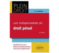 Les indispensables du droit pénal