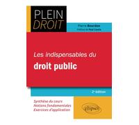 Les indispensables du droit public - 2e édition