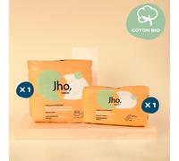 Les indispensables pour la maternité 1 pack culottes jetables + 1 pack serviettes retour maison