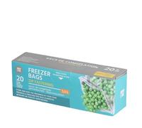 "LES INDISPENSABLES" SAC CONGELATION X20 AVEC FERMETURE FACILE