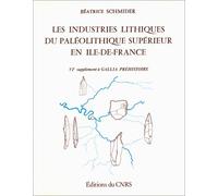 Les industries lithiques du paléolithique supérieur en Ile-de-France