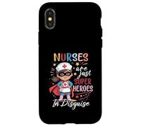 Les infirmières ne sont Que des Super-héros déguisés, Les Femmes Qui allaitent Coque pour iPhone X/XS
