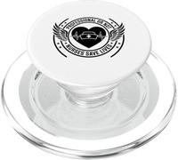 Les infirmières sauvent des Vies, qu'elles soient Professionnelles ou Non PopSockets PopGrip pour MagSafe