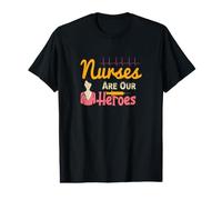 Les infirmières sont nos héros - Nurses RN Nurse T-Shirt Graphique avec Valeur