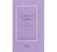 Les Innocents coupables - Brosse - Cicero Eds - broché - Beau livre