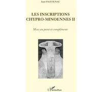 Les inscriptions chypro-minoennes : Mises au point et compléments