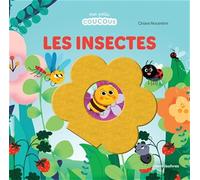 Les insectes - Mes petits coucous: Livre à flaps en feutrine - dès 1 an