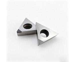 Les inserts CNC diamantés PCD CBN TCGT peuvent usiner des matériaux tels que l'aluminium, le cuivre, la fonte, les pièces trempées(TCGT090204-PCD,2pcs)