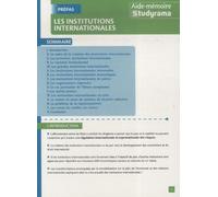 Les Institutions Internationales