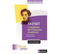 Hannah Arendt – Condition de l'homme moderne – Premier chapitre : La Condition humaine – Poche