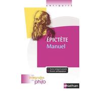 Jean-Jacques Barrère – Les intégrales de Philo – Épictète, manuel – Poche