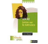 Les intégrales de Philo - Locke, Lettre sur la Tolérance