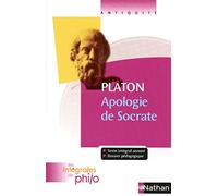 Les intégrales de Philo - PLATON, Apologie de Socrate - Denis Huisman - Nathan - Poche - Scolaire / Universitaire