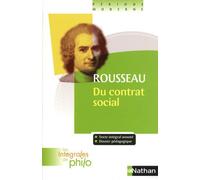 Jean‑Jacques Rousseau – Du Contrat Social (Livres I à IV) – Poche