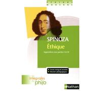 Spinoza – Éthique (Appendices aux Parties I et IV) – Nathan