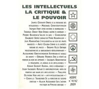 Les intellectuels, la critique et le pouvoir