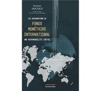 Les interventions du fonds monétaire international : une responsabilité limitée Hocque Benjamin (Auteur)