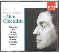 Les Introuvables De Ciccolini : Chabrier, Satie, Grieg, Ravel, Debussy,
