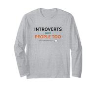 Les introvertis sont des Gens trop malheureusement drôles introvertis Manche Longue