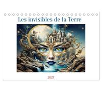Les invisibles de la Terre (Calendrier de bureau 2027 DIN A5 vertical), CALVENDO calendrier mensuel: Quand l'imaginaire se déploie et que les éléments prennent visage.