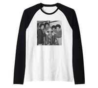 Les Jackson 5 arrivent pour Une tournée au Royaume-Uni Michael Jackson 1979 Manche Raglan