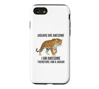 Les Jaguars sont géniaux, Je suis génial, Donc Je suis Une Jaguar Coque pour iPhone SE (2020) / 7/8