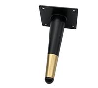 Les Jambes de canapé métallique Moderne, Furniture Legs Pack of 4 Multicolor 10-40cm for Sofa Coffee Table TV Cabinets(C(Straight),25cm)