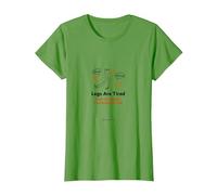 Les Jambes sont fatiguées de Sauter aux Conclusions Toute la journée T-Shirt, Femme, Herbe, M