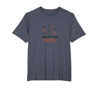 Les Jambes sont fatiguées de Sauter aux Conclusions Toute la journée T-Shirt, Homme Grandes Tailles, Bleu Chiné, 2X Tall