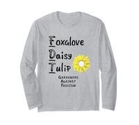 Les jardiniers de tulipes Foxglove Daisy contre la manifestation contre le fascisme Manche Longue