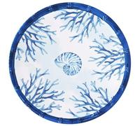 Les Jardins de la Comtesse - Assiette plate en mélamine corail Ø 28 cm - Collection Piana