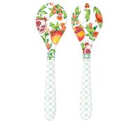 Les Jardins de la Comtesse - Couverts à salade en Mélamine Pure - Séville - 33 cm - Service de Table de la Vaisselle Quasi-Incassable MelARTmine