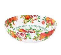 Les Jardins de la Comtesse - Grand Saladier en Mélamine Pure - Toucans de Rio - 4L / Ø 31 cm - Service de Table de la Vaisselle Quasi-Incassable MelARTmine