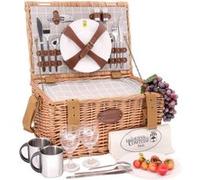 LES JARDINS DE LA COMTESSE Panier Pique-nique 2 Personnes Concorde Gris G