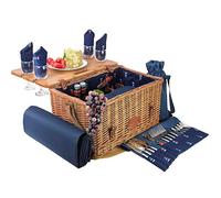 Panier pique-nique saint-honoré bleu 4p
