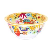 Les Jardins de la Comtesse - Petit Bol en Mélamine - Perroquets de Bahia - Multicolore - Ø 15 cm - Service de Table - Collection de Vaisselle Quasi-Incassable