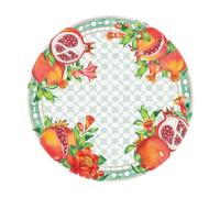 Les Jardins de la Comtesse - Petite Assiette à Dessert Plate en Mélamine Pure - Séville - Ø 23 cm - Service de Table - Vaisselle Quasi-Incassable MelARTmine