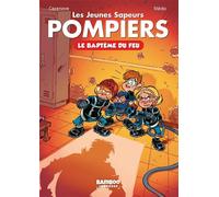 Les Jeunes Sapeurs Pompiers - Poche - tome 01 Le baptême du feu - Stédo - Bamboo Eds - broché - Roman junior dès 9 ans