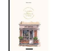 Les jolies vitrines d'Anna 45 planches à peindre à l'aquarelle ou à colorier - Anna Urban - Dessain Et Tolra - broché - Livre-jeu