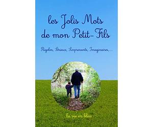 Les Jolis Mots de mon Petit-Fils: Carnet pour noter et ne pas oublier les mots de mon Petit-Fils - Pour les Grands-parents